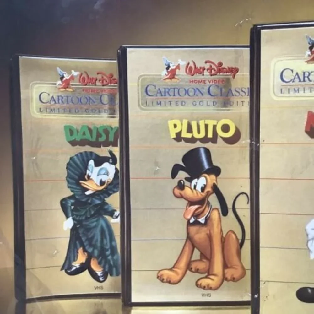 VTG Walt‎ Disney Cartoon Classics Poster 21.5 x 35.5